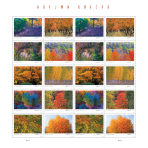 Autumn Colors Stamps