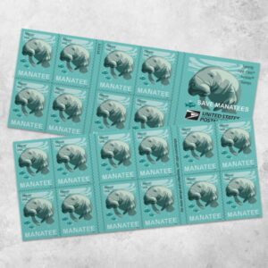 Save Manatees Stamps