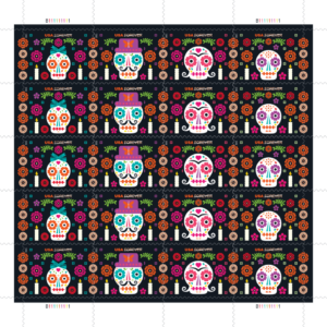 Day of the Dead Stamps